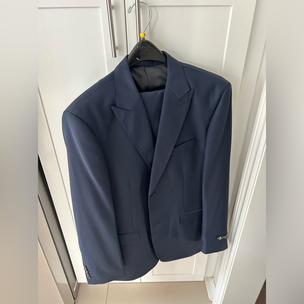 Pearl Blue Sport Coat Elegant Blazer and DRESS PANTS